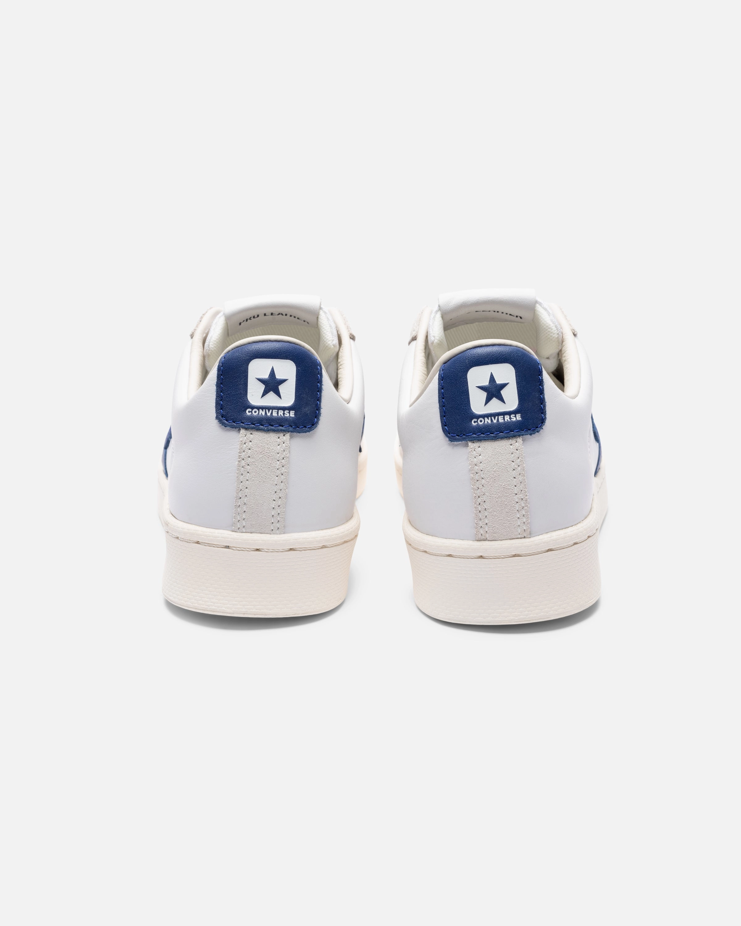 PRO LEATHER OX - WHITE/ RUSHBLUE/ EGRET Womens vintage sneakers