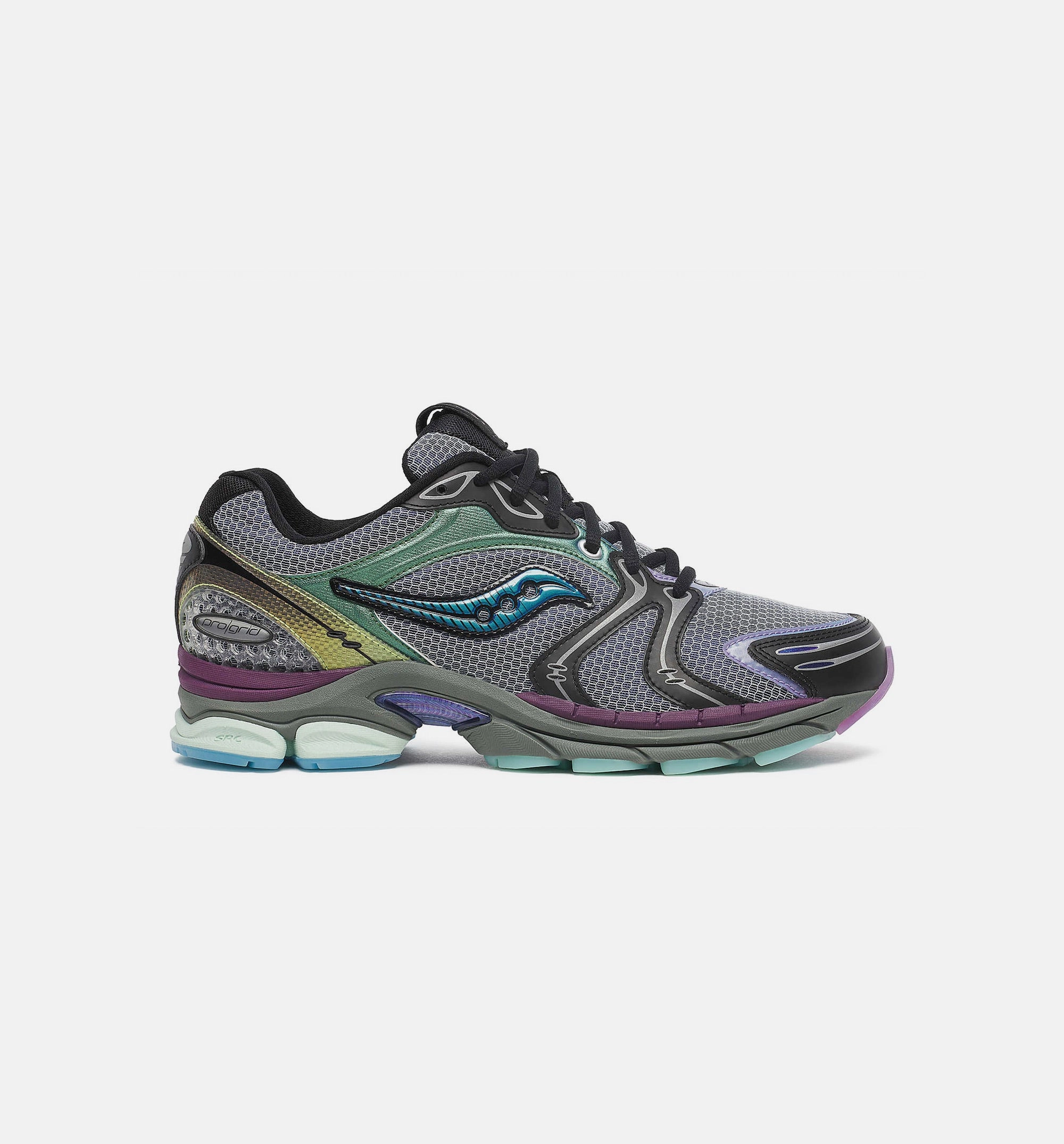 Progrid Triumph 4 Winter Solstice Mens Lifestyle Shoe - Navy Saucony cushioned sneakers for distance runs