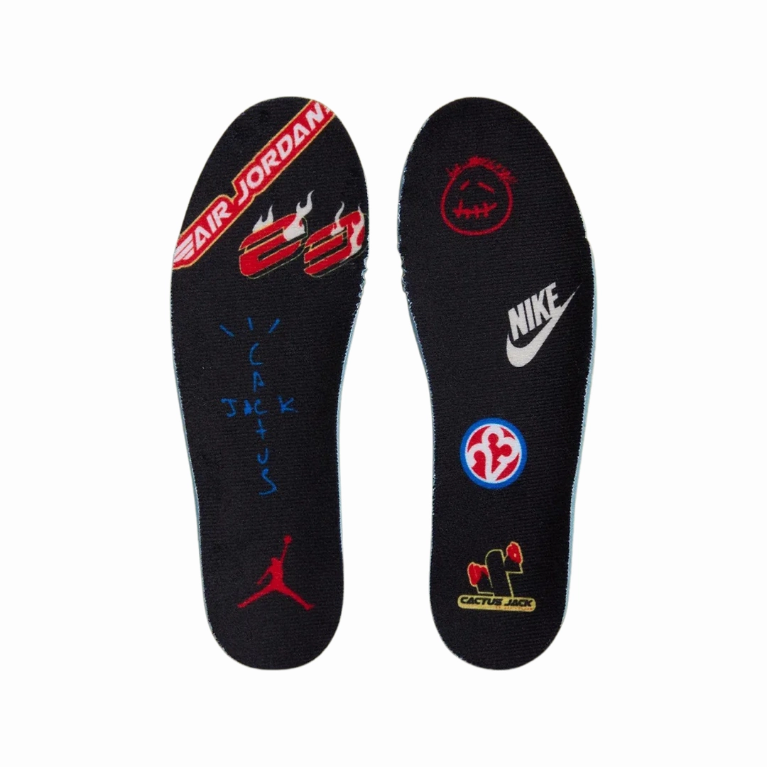 PS Air Jordan 1 Retro Low OG SP x Travis Scott Olives Sail University Red Black (Pre School) Basketball Shoes