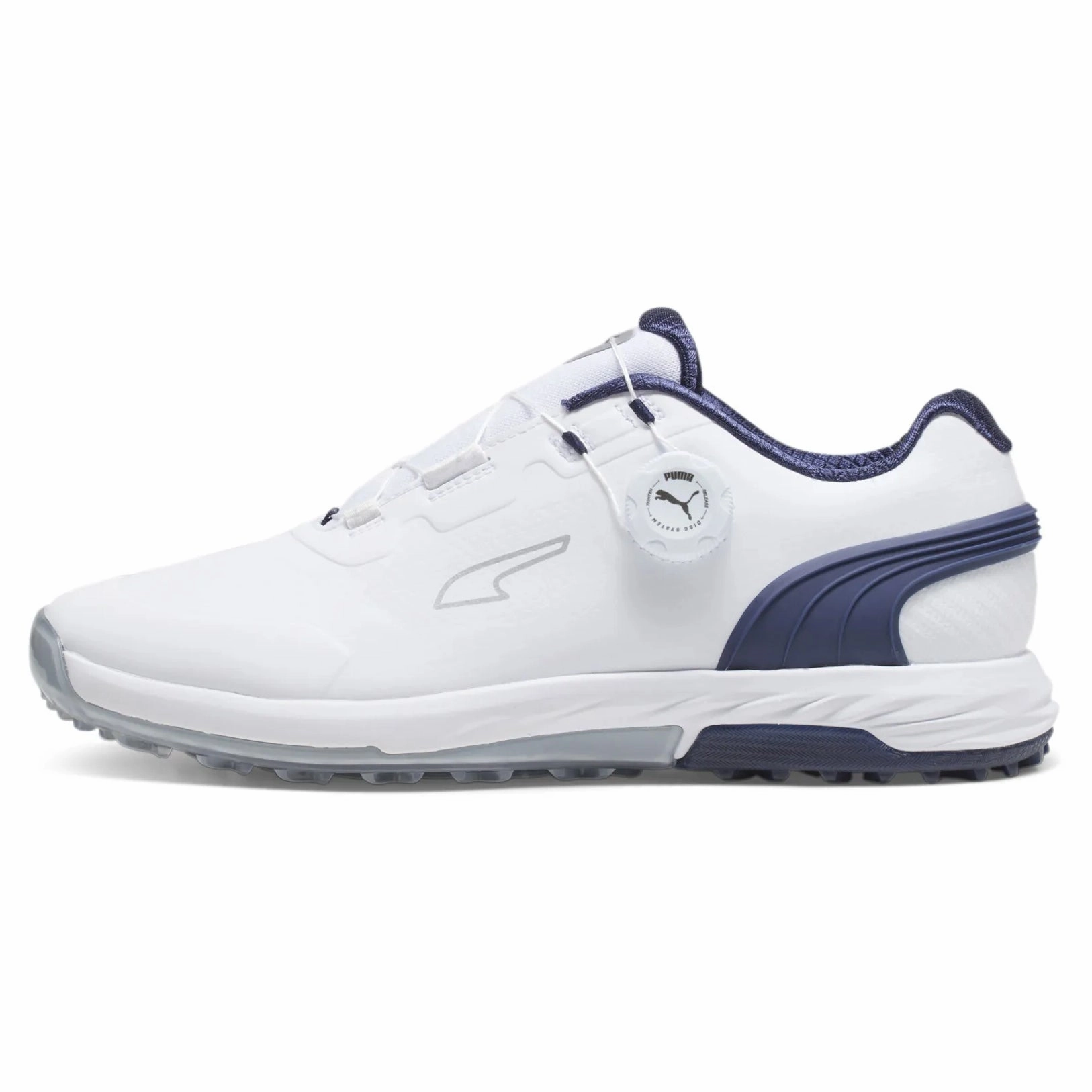 Puma ALPHACAT NITRO Disc Spikeless Golf Shoes - Puma White Puma golf shoe styles