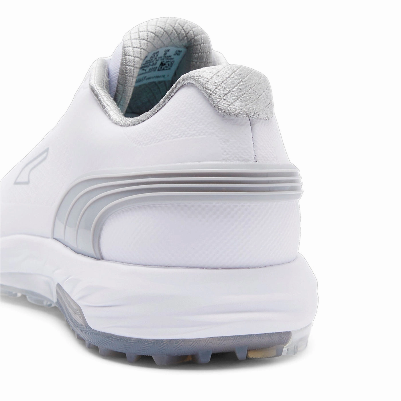 Puma Alphacat Nitro Golf Shoes - White/Light Grey/Puma Silver Chic Platform Sneakers