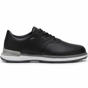 Puma Avant Spikeless Waterproof Shoes - Black/Black Puma golf footwear options