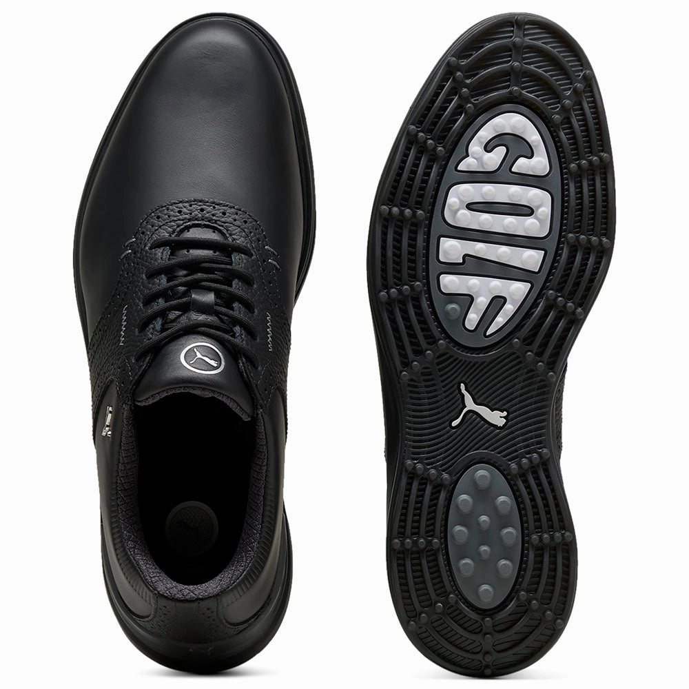 Puma Avant Spikeless Waterproof Shoes - Puma Black/Slate Sky Golf Tour Performance