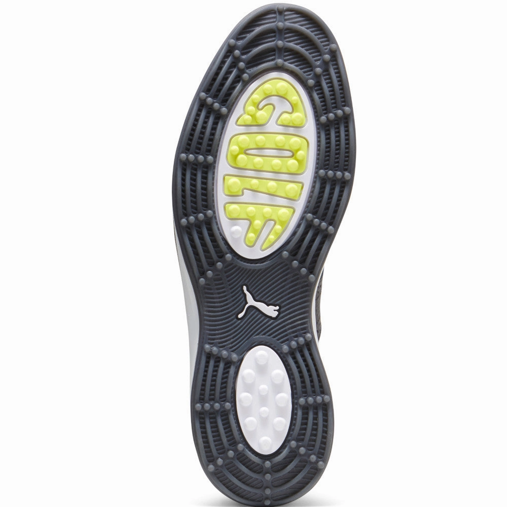 Puma Avant Wingtip Spikeless Waterproof Shoes - Strong Gray/Black Golf Tour Performance