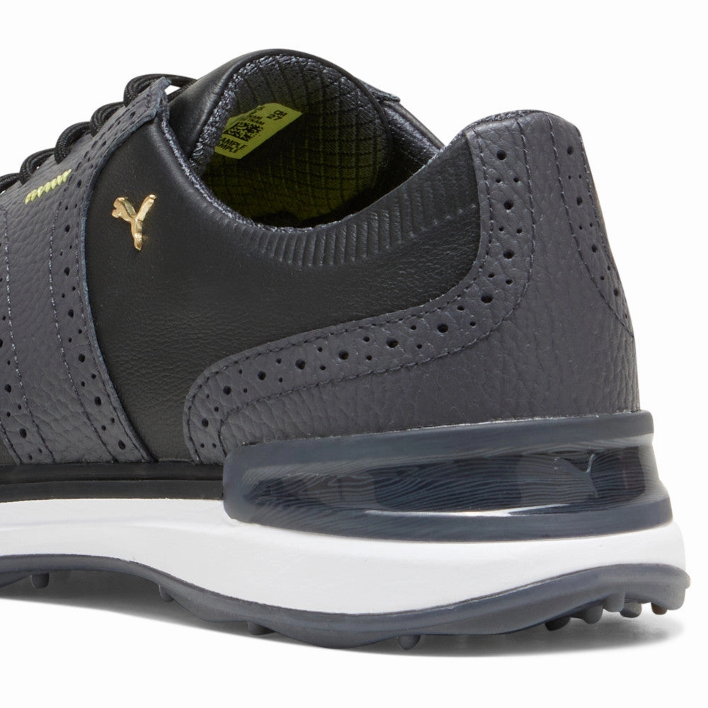 Puma Avant Wingtip Spikeless Waterproof Shoes - Strong Gray/Black Golf Tour Performance