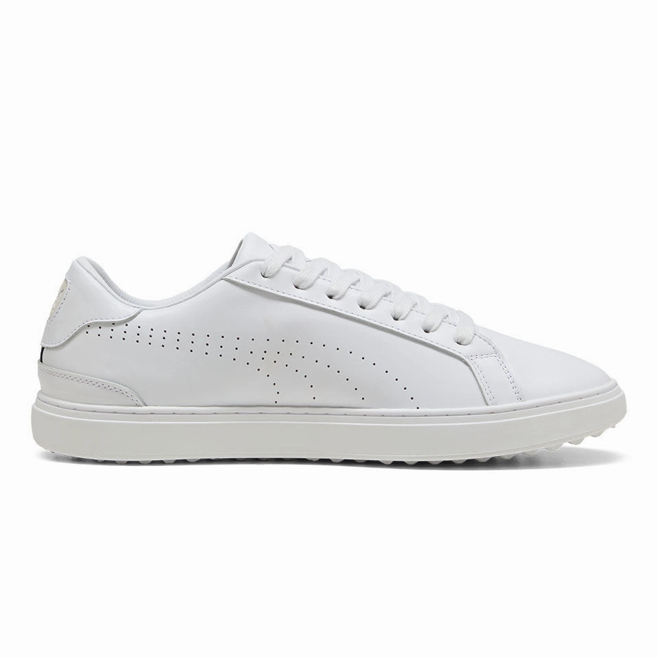 Puma Classic G Spikeless Golf Shoes - Puma White Chic Platform Sneakers