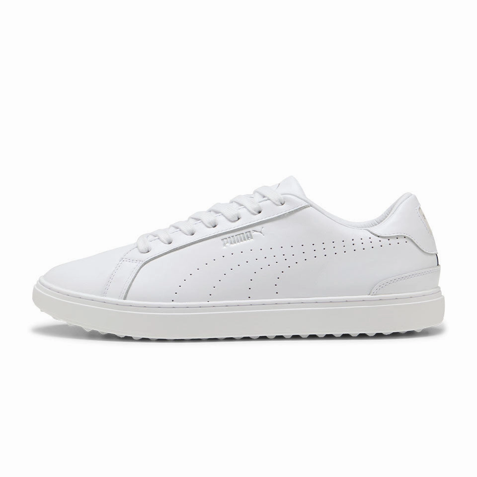Puma Classic G Spikeless Golf Shoes - Puma White Spikeless golf footwear