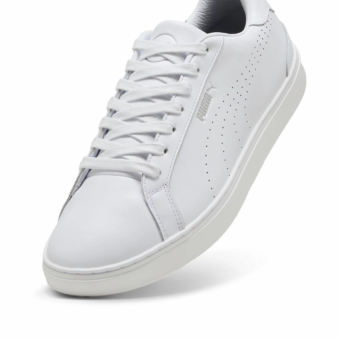 Puma Classic G Spikeless Golf Shoes - Puma White Chic Platform Sneakers