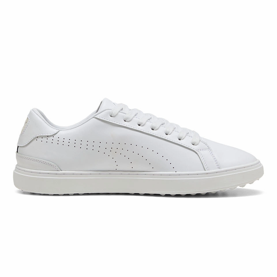 Puma Classic G Spikeless Golf Shoes - Puma White Soft Grip Golf Shoes
