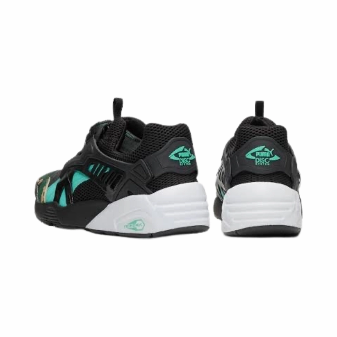 Puma Disc Blaze Atmos Night Jungle Black Camo Teal Basketball Shoes