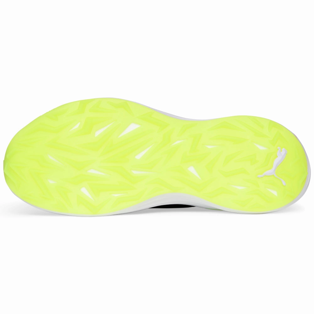 Puma Electrocat NITRO Spikeless Waterproof Shoes - Puma Black/Strong Gray/Fast Yellow Golf Tour Performance