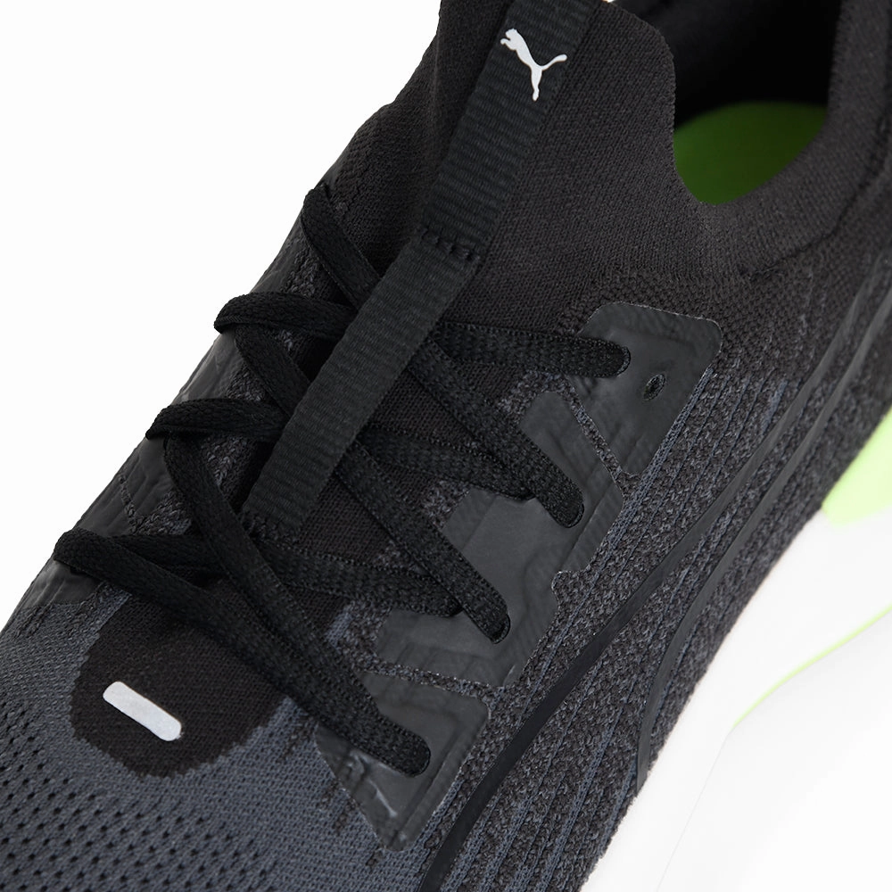 Puma Electrocat NITRO Spikeless Waterproof Shoes - Puma Black/Strong Gray/Fast Yellow Golf Tour Performance
