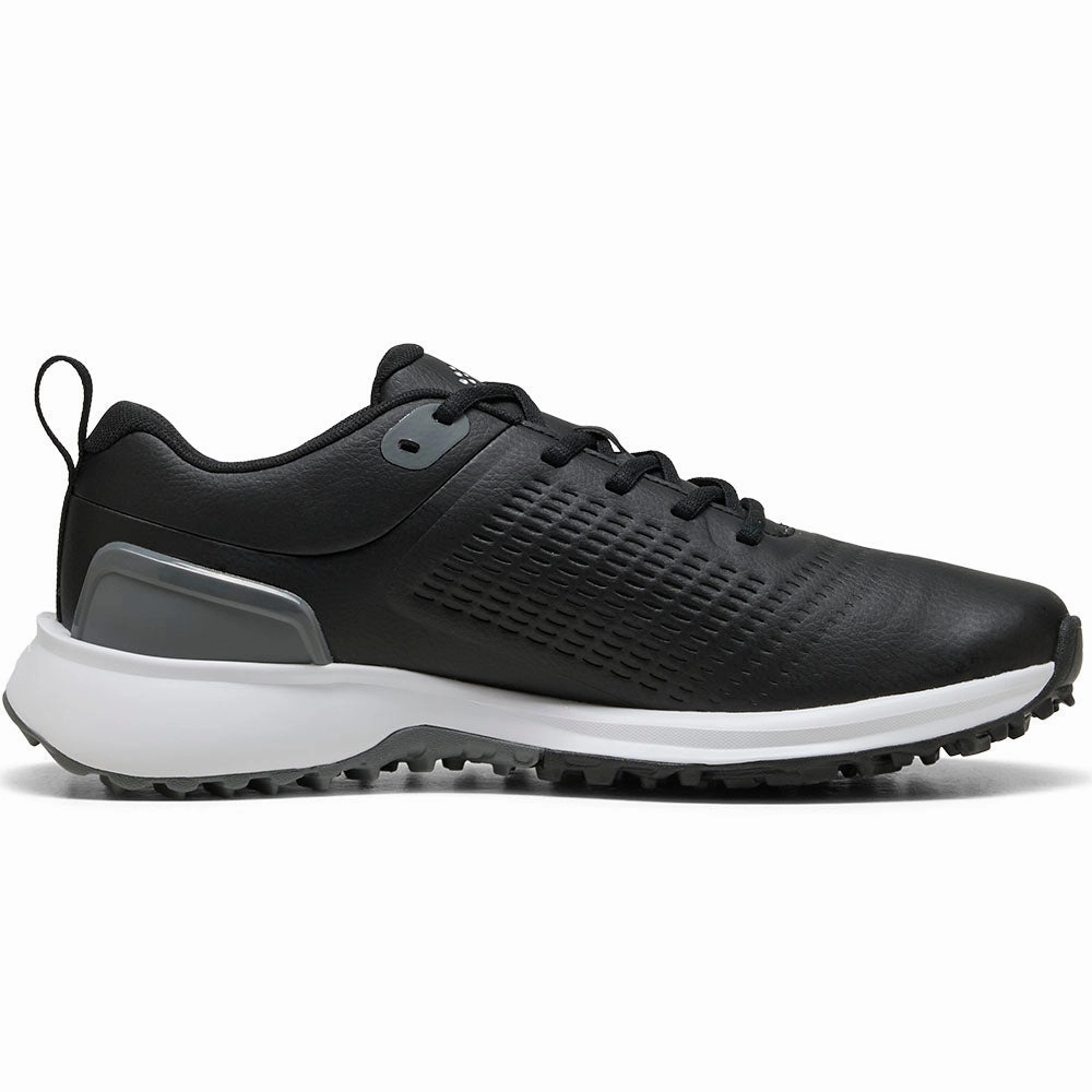 Puma Fusion Plus Spikeless Waterproof Shoes - Black/White Puma golf footwear options