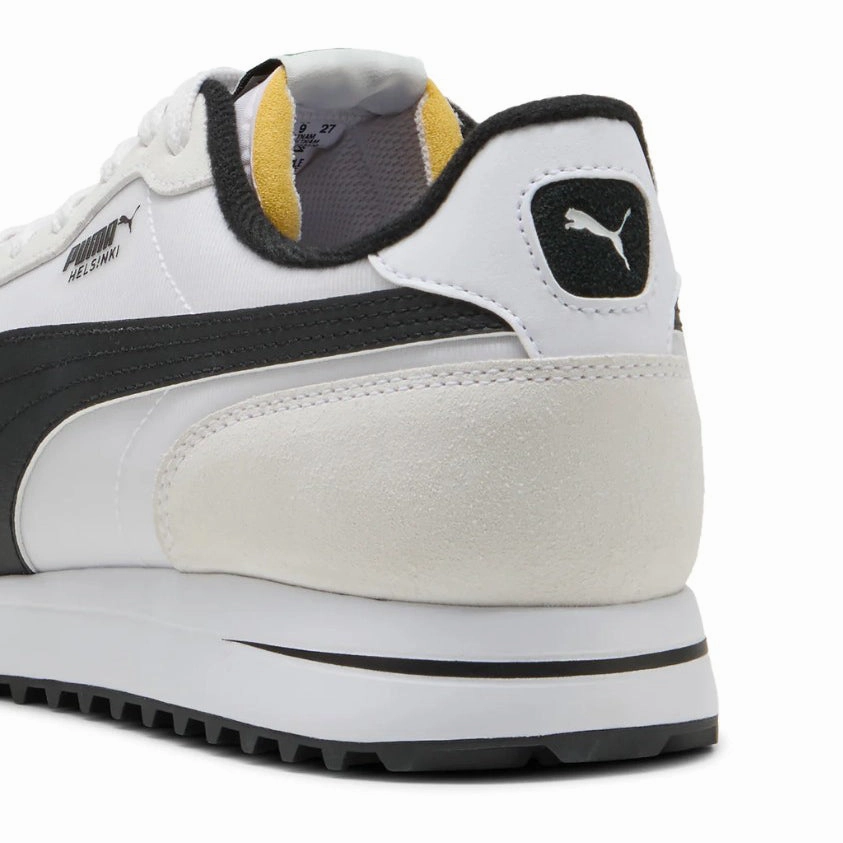 Puma Helsinki G Spikeless Golf Shoes - Puma White/Puma Black Chic Platform Sneakers