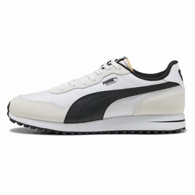 Puma Helsinki G Spikeless Golf Shoes - Puma White/Puma Black Spikeless golf footwear