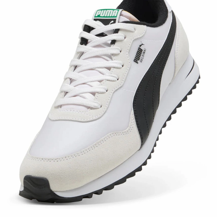 Puma Helsinki G Spikeless Golf Shoes - Puma White/Puma Black Chic Platform Sneakers
