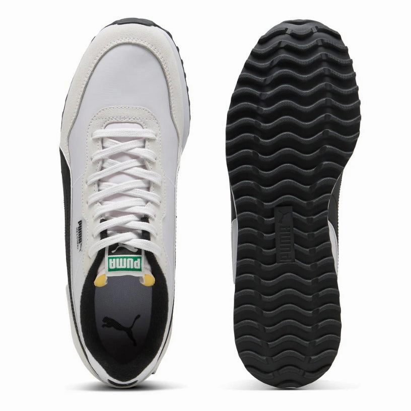 Puma Helsinki G Spikeless Golf Shoes - Puma White/Puma Black Chic Platform Sneakers
