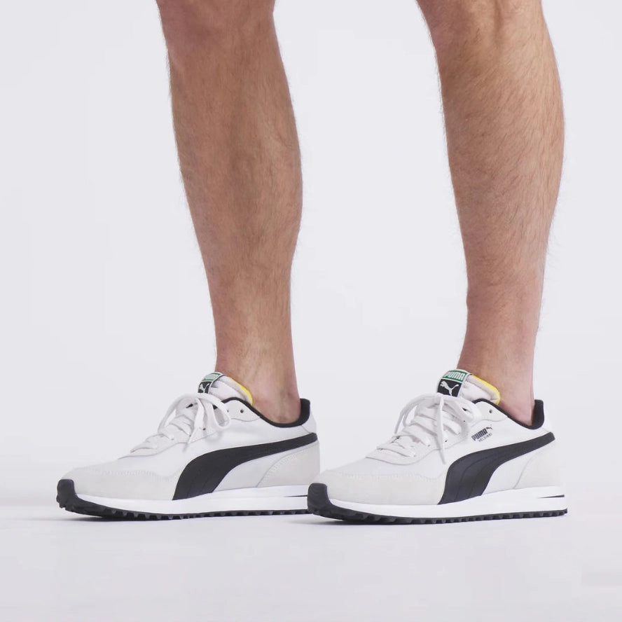 Puma Helsinki G Spikeless Golf Shoes - Puma White/Puma Black Chic Platform Sneakers