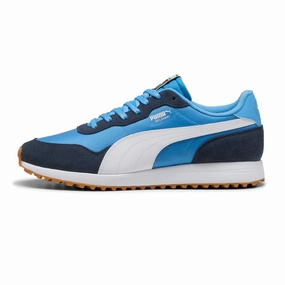 Puma Helsinki G Spikeless Golf Shoes - Regal Blue/Dark Navy/Gum Spikeless golf footwear