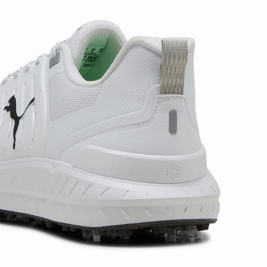 Puma Ignite Elevate 2 Tour Golf Shoes - Puma White/Puma Black Soft Grip Golf Shoes