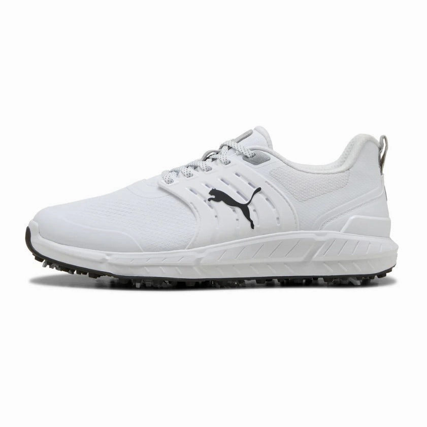 Puma Ignite Elevate 2 Tour Golf Shoes - Puma White/Puma Black Spiked golf shoe options