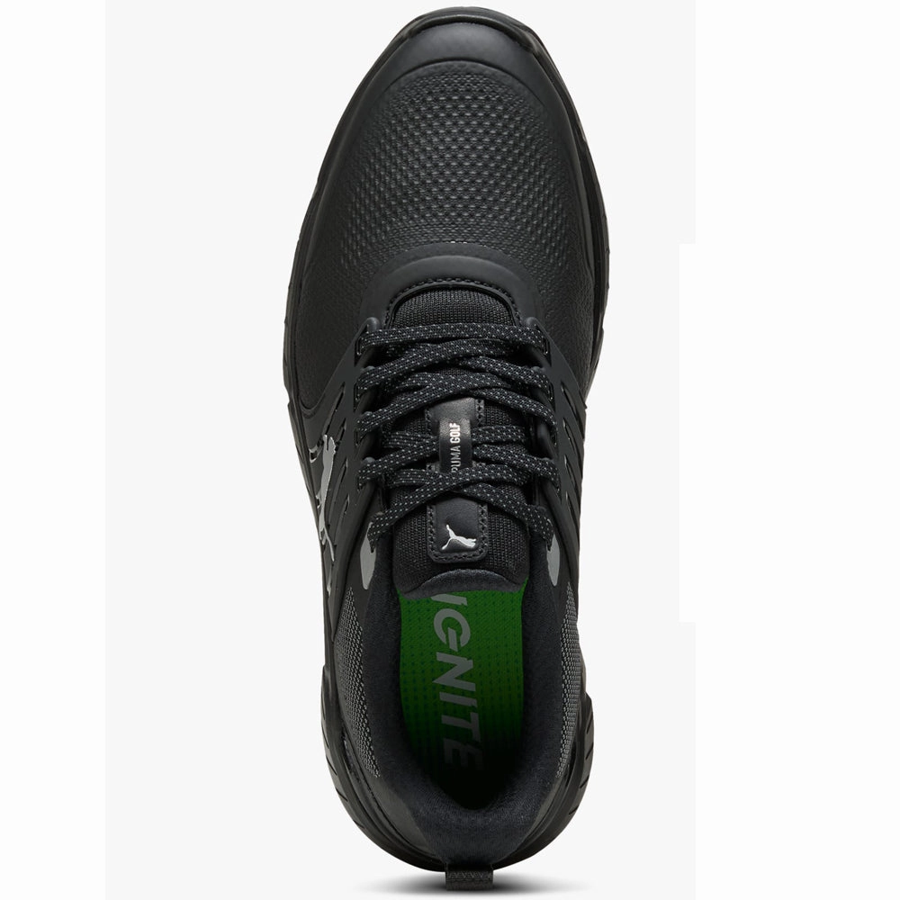 Puma IGNITE Elevate 2 Tour Spiked Waterproof Shoes - Puma Black/Puma Black/Puma Black Golf Tour Performance
