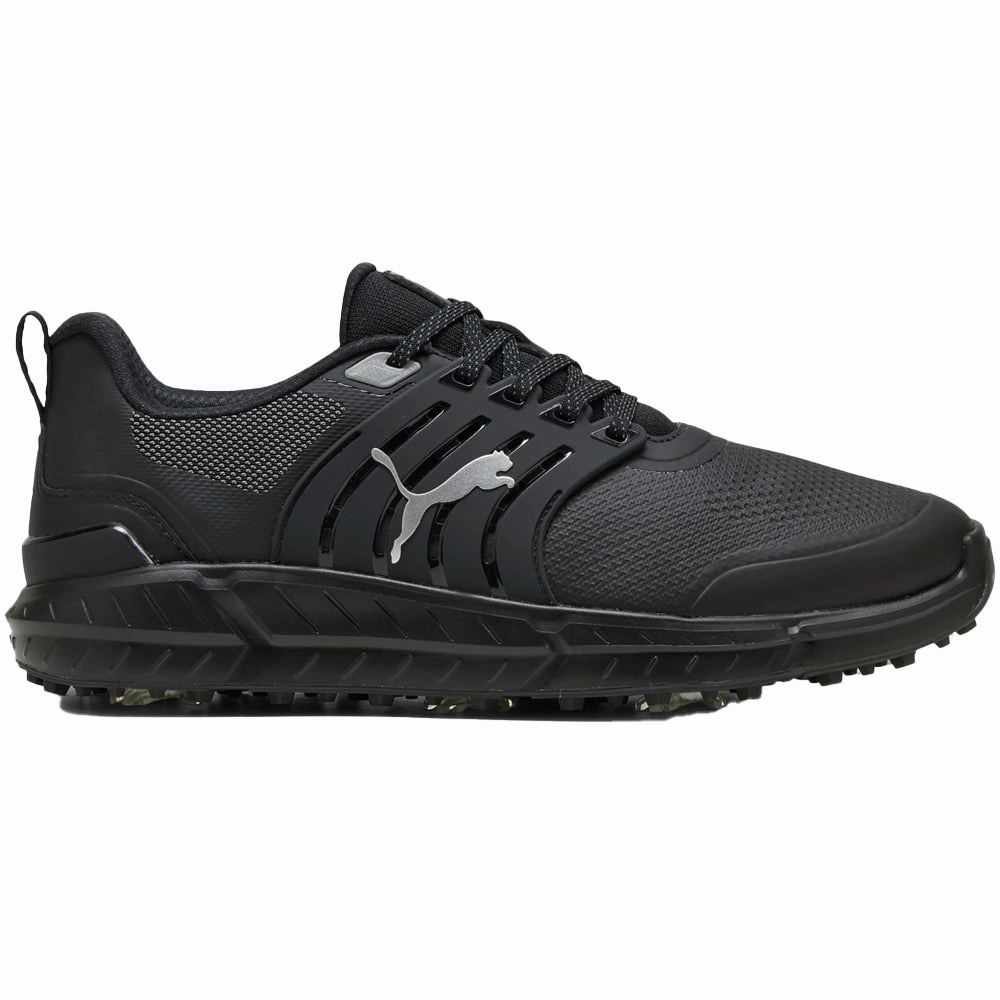 Puma IGNITE Elevate 2 Tour Spiked Waterproof Shoes - Puma Black/Puma Black/Puma Black Puma golf footwear options