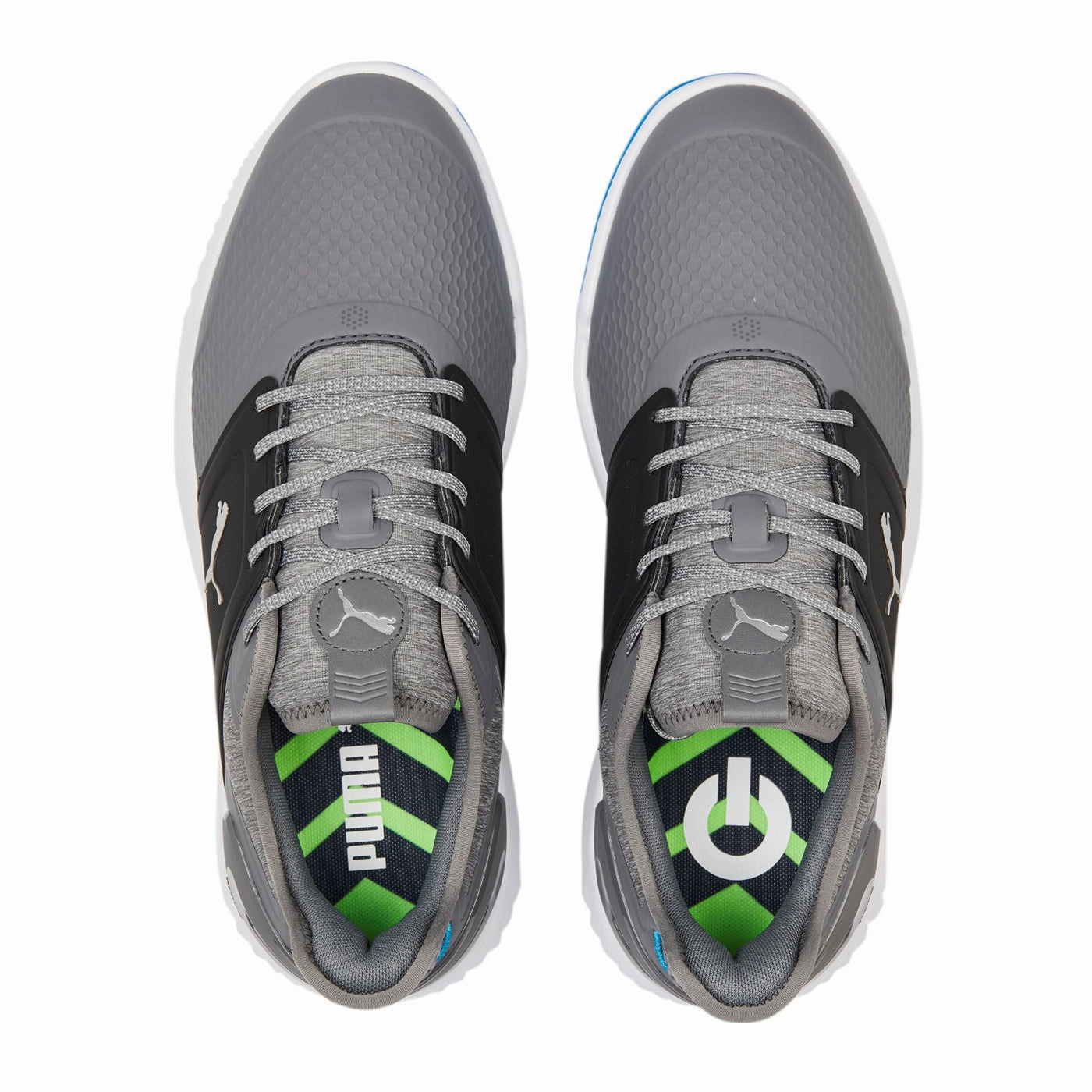 Puma IGNITE Elevate Spikeless Wide Men's Golf Shoes - Quiet Shade/ Puma Black Chic Platform Sneakers