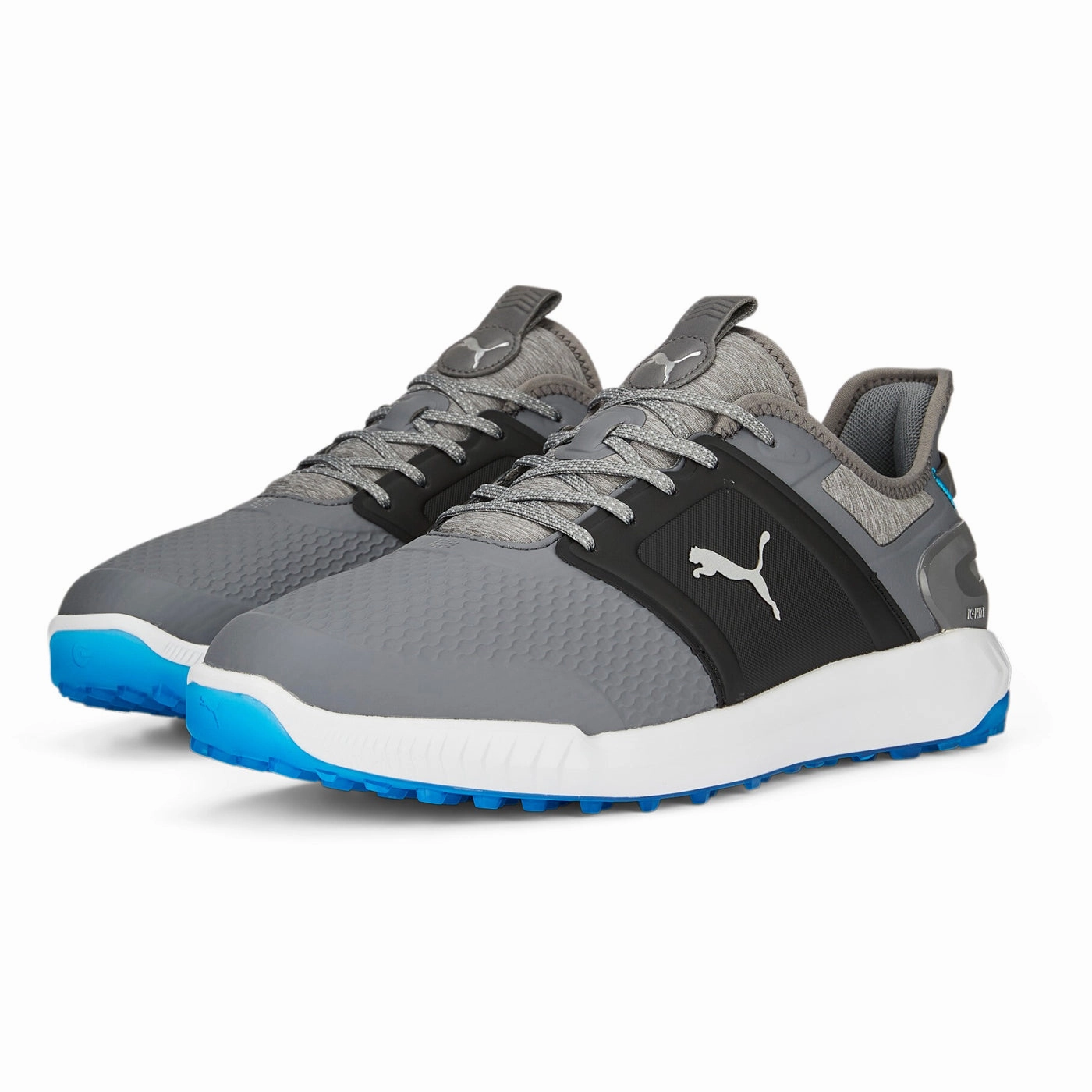 Puma IGNITE Elevate Spikeless Wide Men's Golf Shoes - Quiet Shade/ Puma Black Chic Platform Sneakers