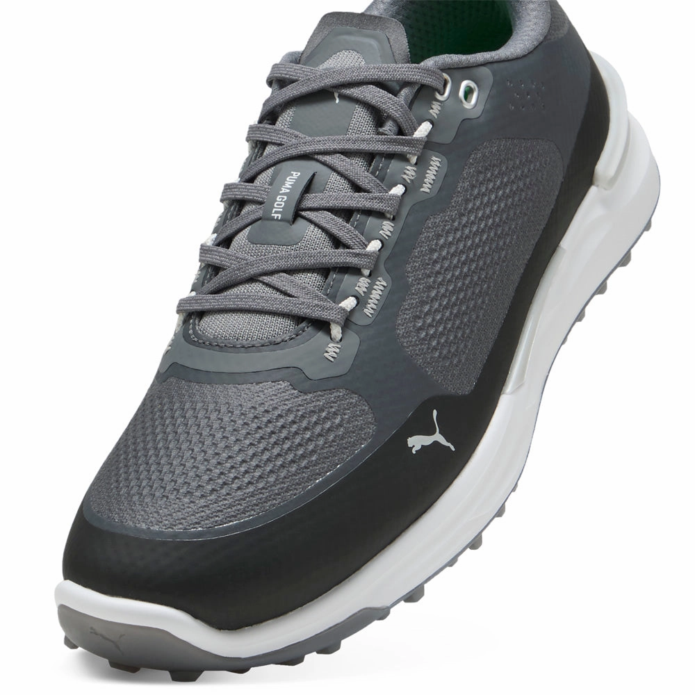 Puma IGNITE Elevate X Spikeless Waterproof Shoes - Slate Sky/Black/Ash Gray Golf Tour Performance