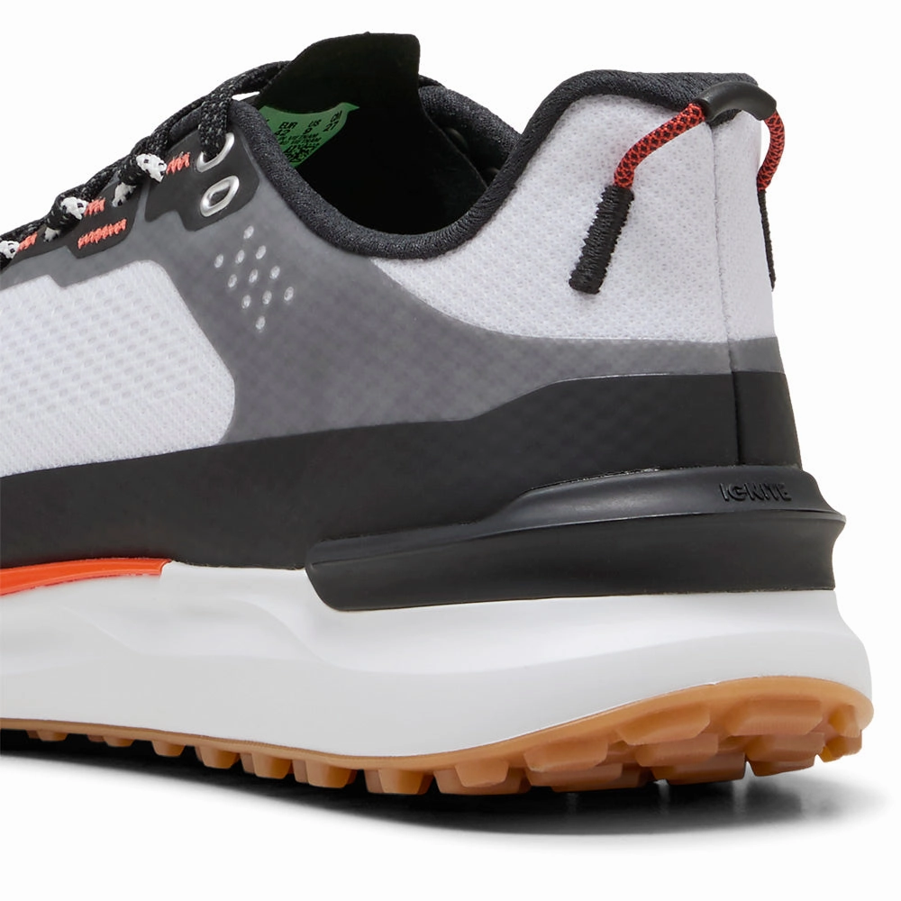 Puma IGNITE Elevate X Spikeless Waterproof Shoes - White/Black Golf Tour Performance