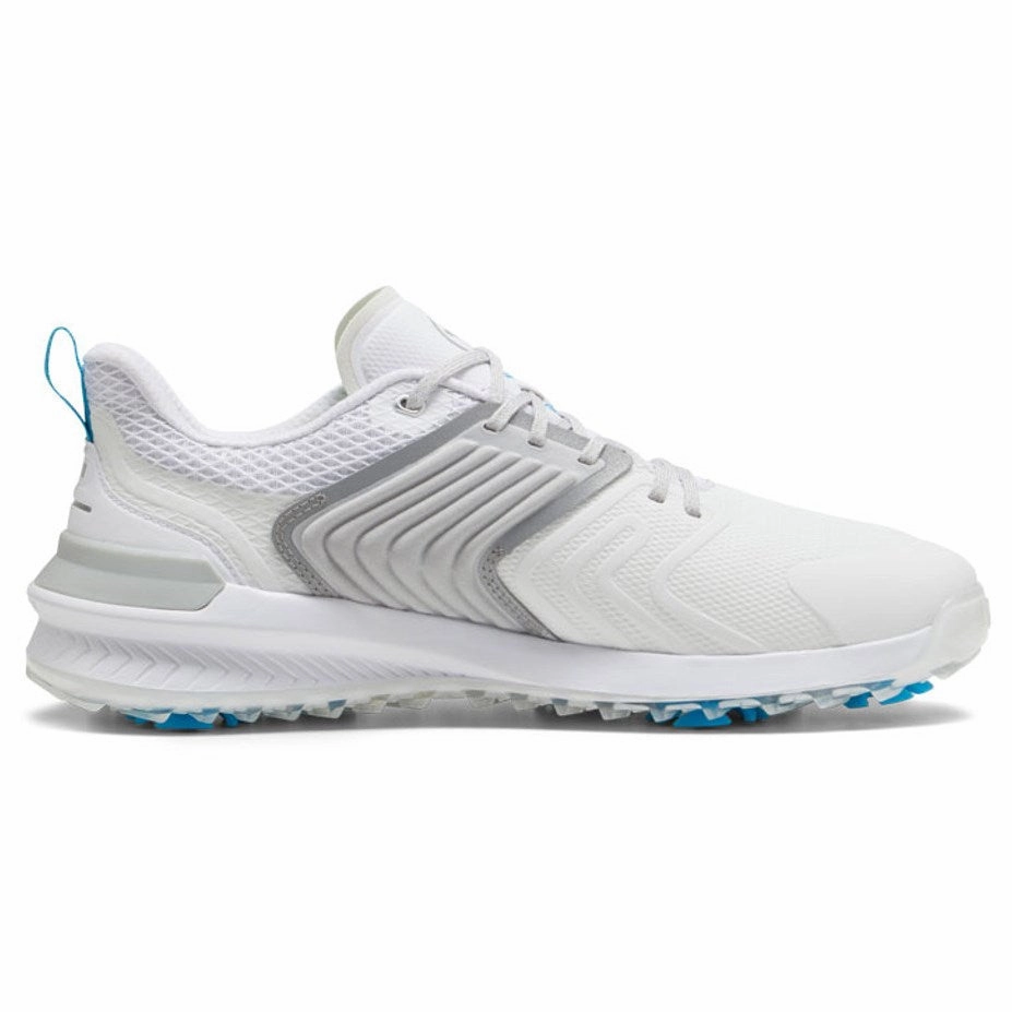 Puma IGNITE Innovate Wide Golf Shoes - Puma White/Cool Light Grey Soft Grip Golf Shoes