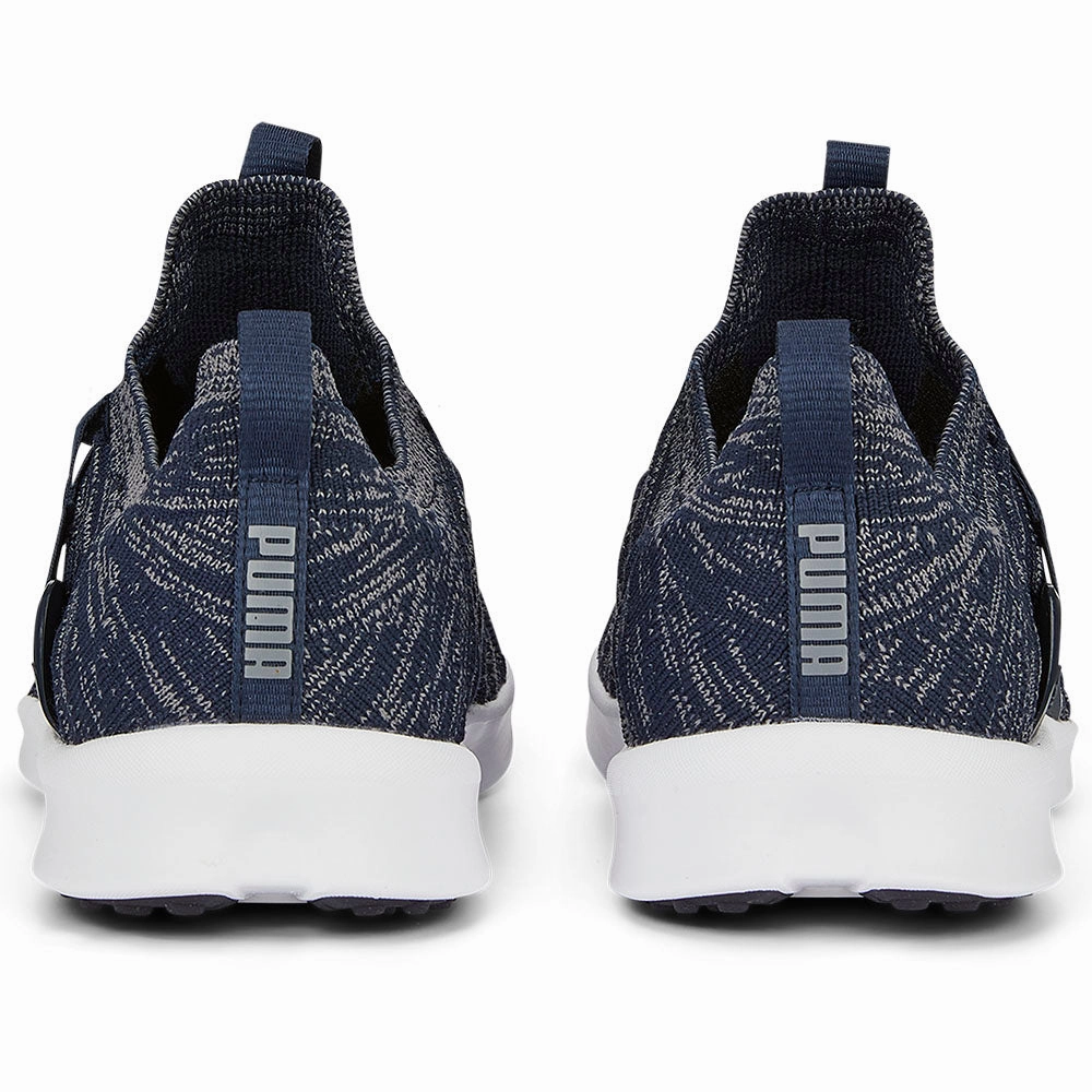 Puma Ladies Laguna Fusion Knit Spikeless Shoes - Navy/Grey Golf Tour Performance