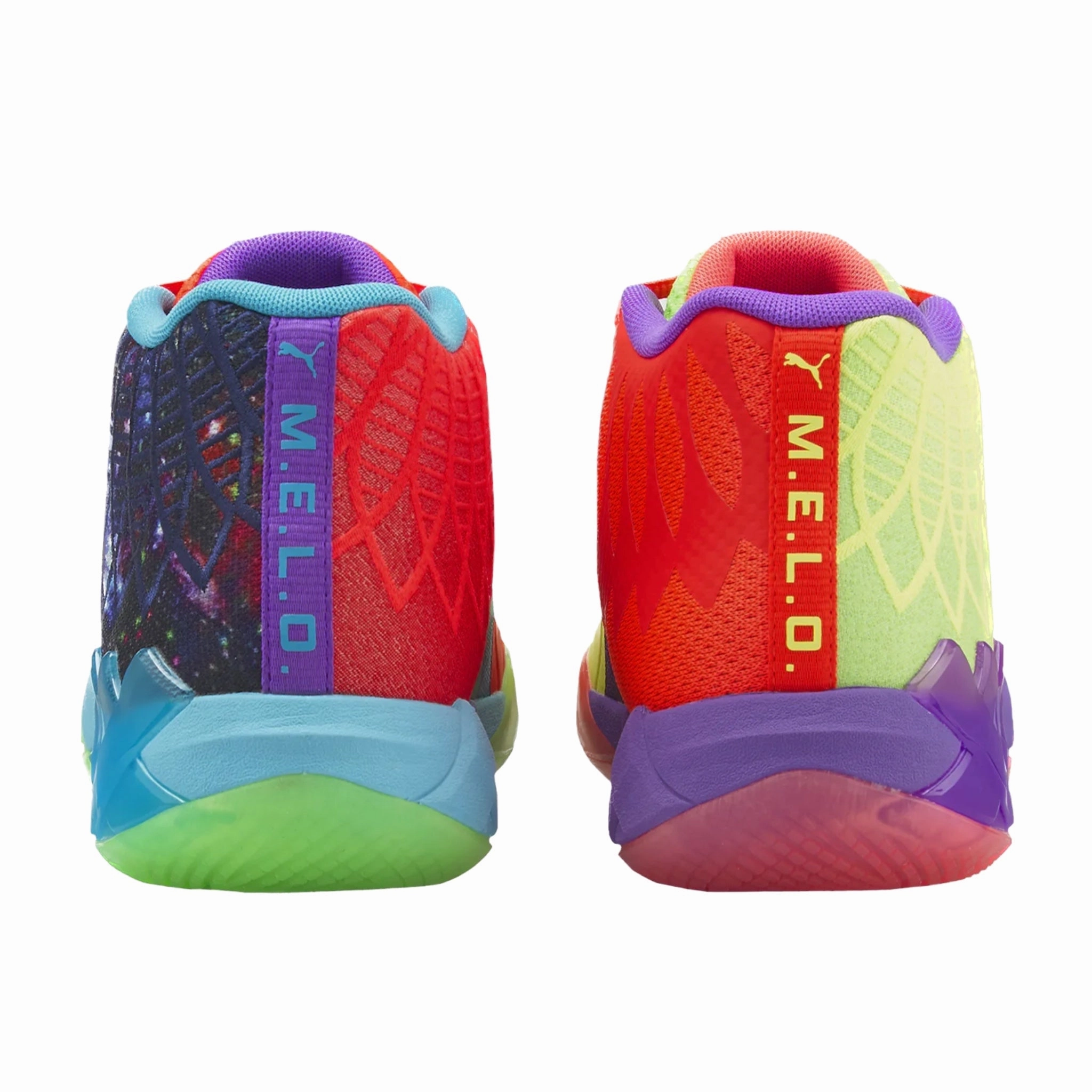 Puma LaMelo Ball MB.01 Be You Green Gecko Red Blast Basketball Shoes