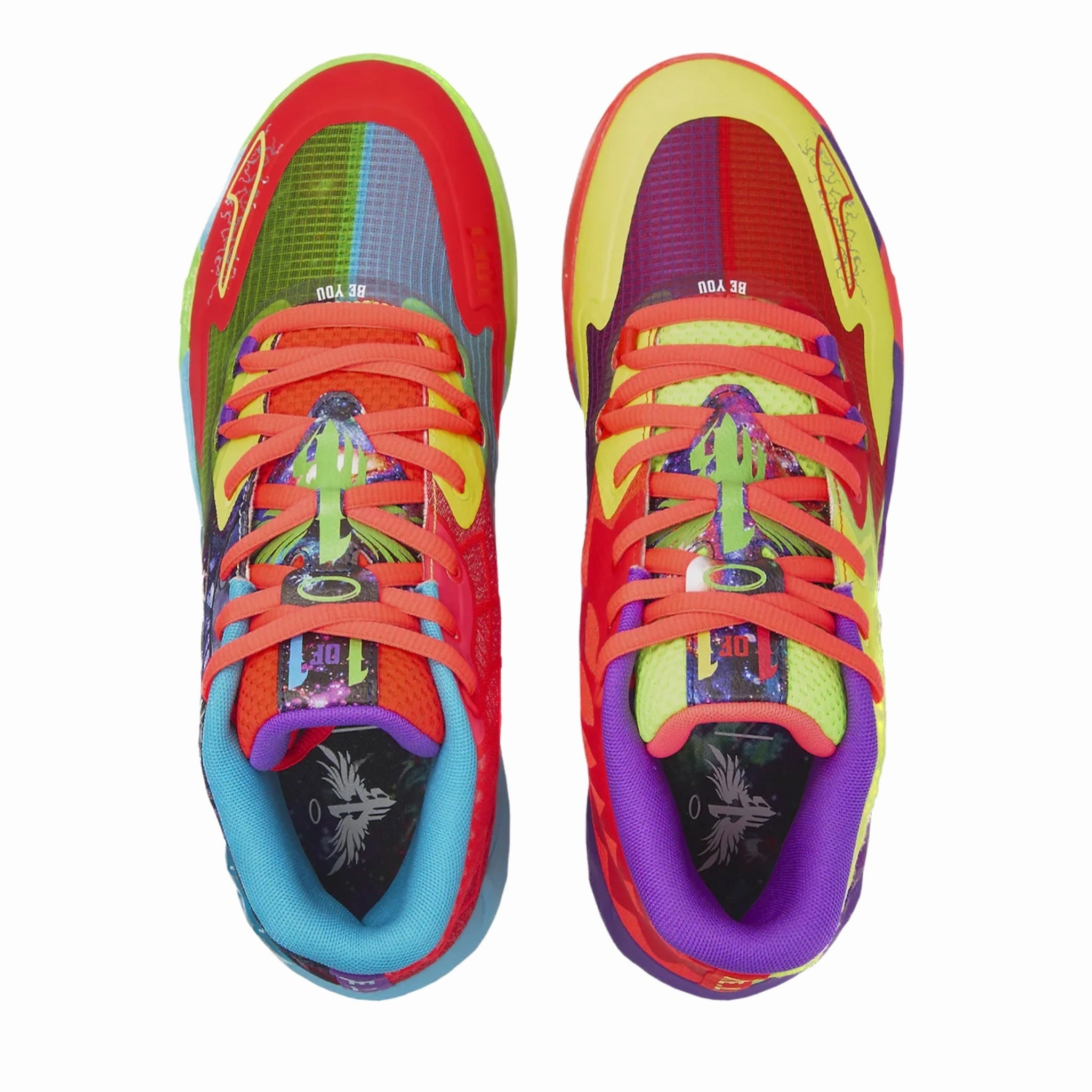 Puma LaMelo Ball MB.01 Be You Green Gecko Red Blast Basketball Shoes