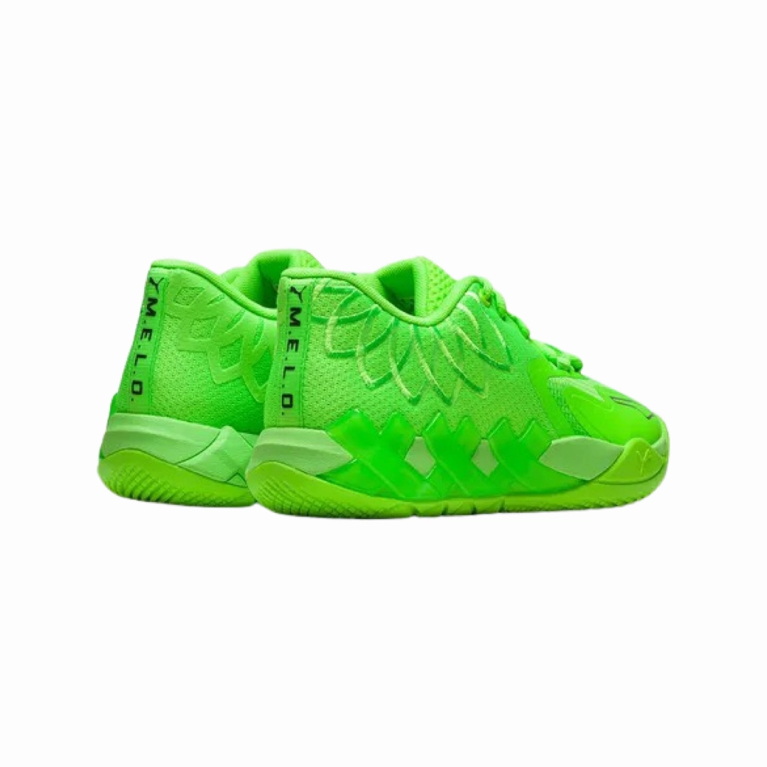 Puma MB1 Lamelo Ball Green Gecko Castlerock Basketball Shoes