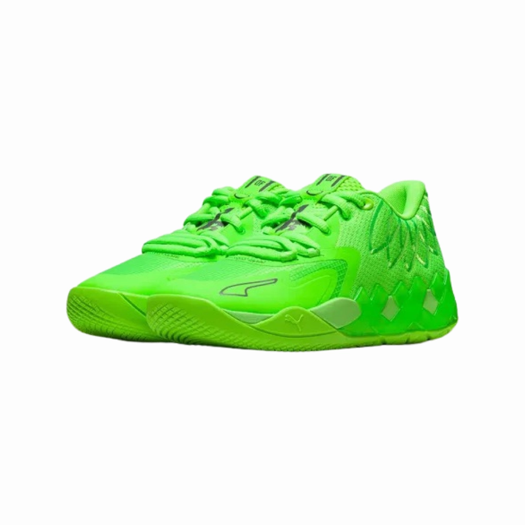 Puma MB1 Lamelo Ball Green Gecko Castlerock Basketball Shoes