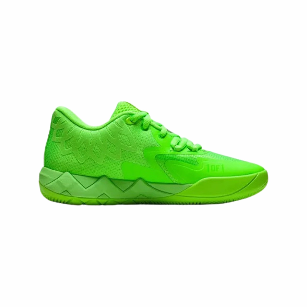 Puma MB1 Lamelo Ball Green Gecko Castlerock Basketball Shoes