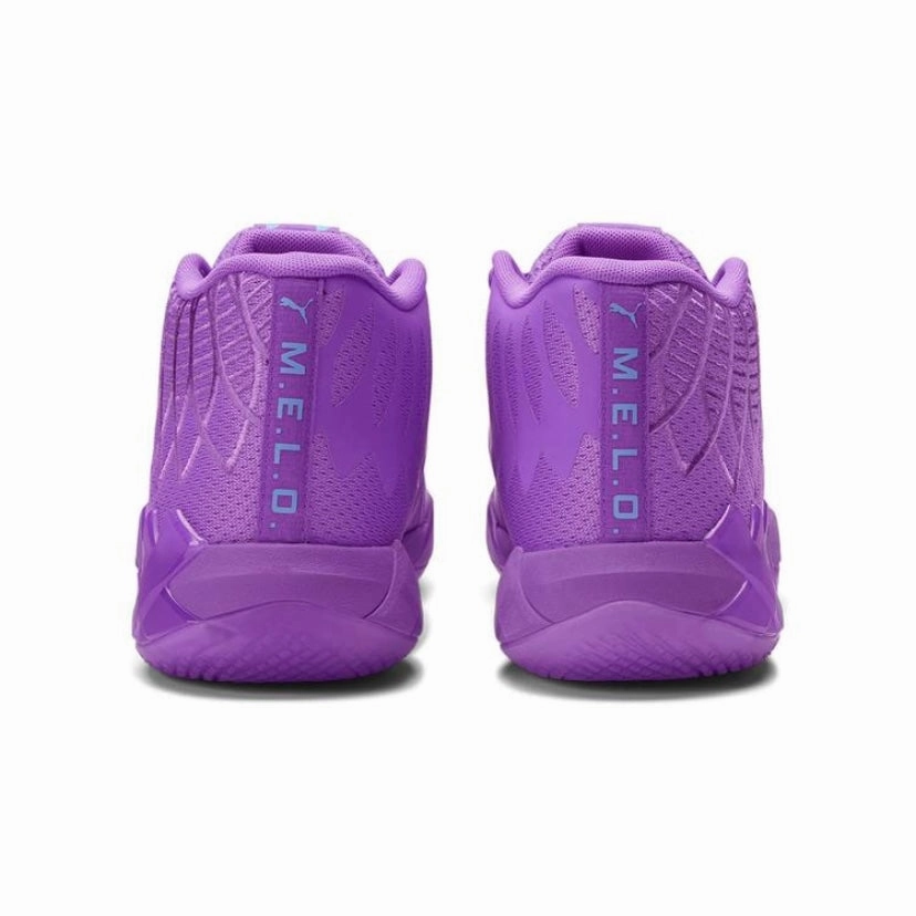 Puma MB1 Lamelo Ball Purple Glimmer Blue Atoll Basketball Shoes