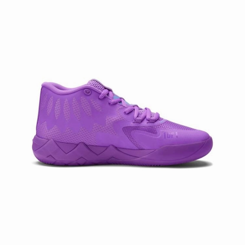 Puma MB1 Lamelo Ball Purple Glimmer Blue Atoll Basketball Shoes
