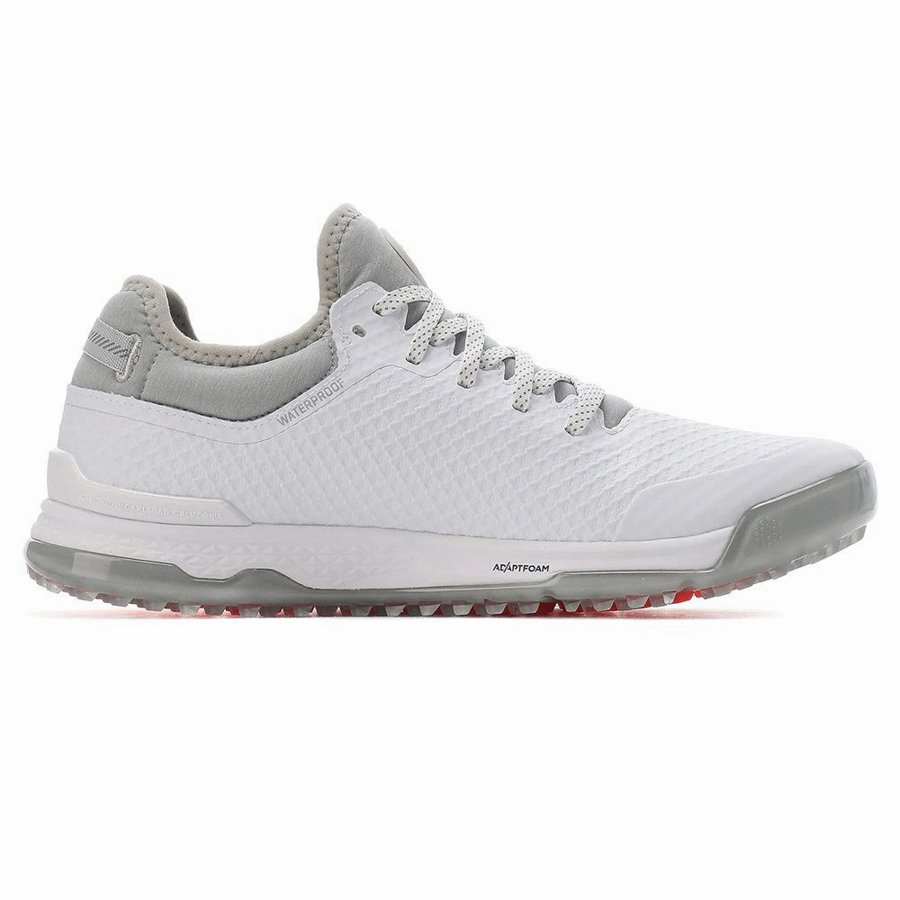 Puma PROADAPT Alphacat Spikeless Wide Golf Shoes - Puma White/High Rise Chic Platform Sneakers