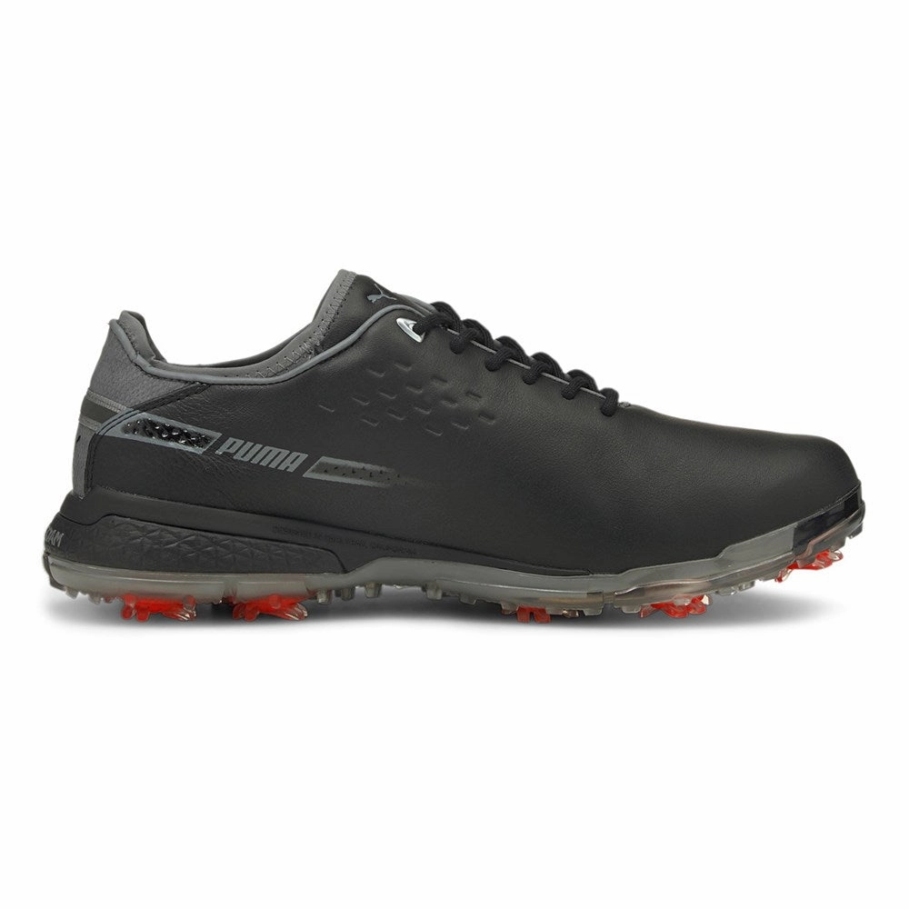 Puma PROADAPT Delta Golf Shoes - Puma Black/Quiet Shade Spikeless Swing Shoes