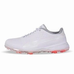 Puma PROADAPT Delta Golf Shoes - Puma White/Puma White Puma golf shoe styles