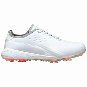 Puma Proadapt Spiked Waterproof Shoes - White Puma golf footwear options