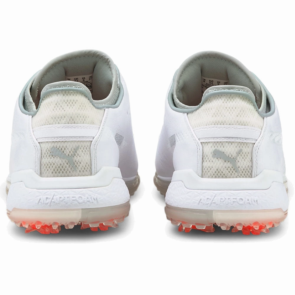 Puma Proadapt Spiked Waterproof Shoes - White Golf Tour Performance