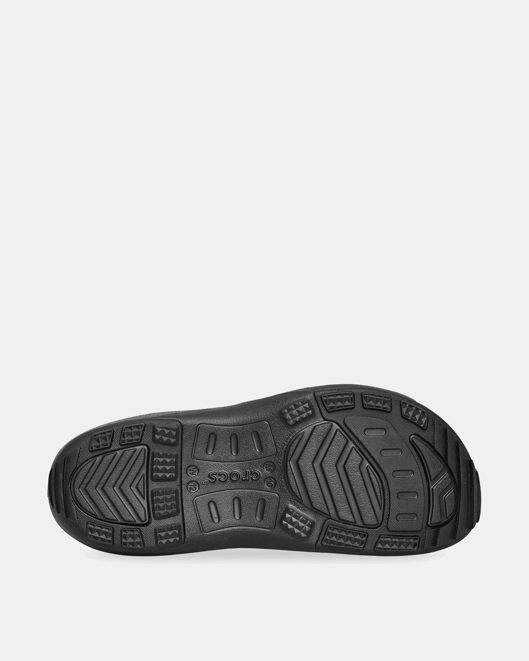 Quick Trail Low Clogs Black Foam Comfort Clogs