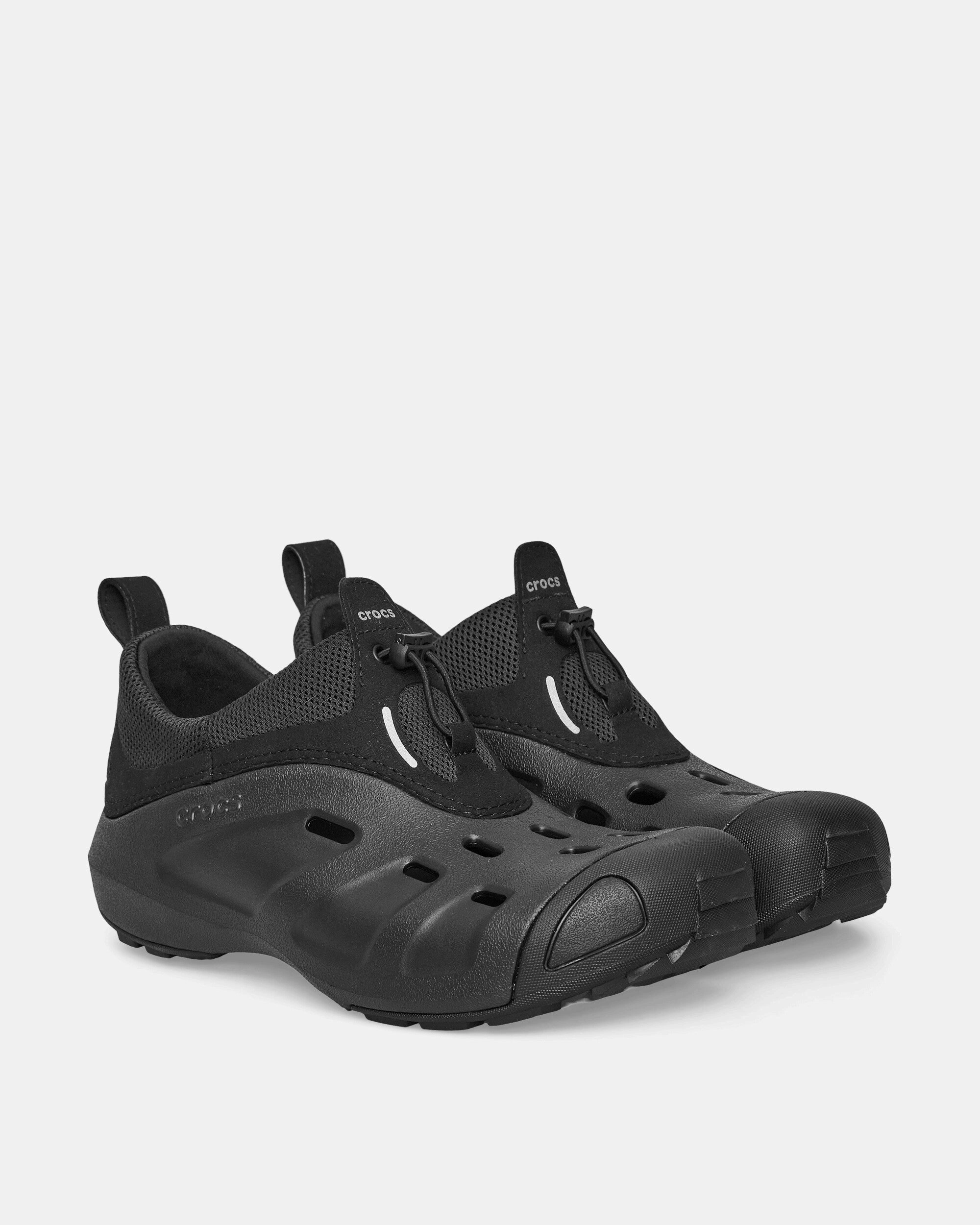 Quick Trail Low Clogs Black Foam Comfort Clogs