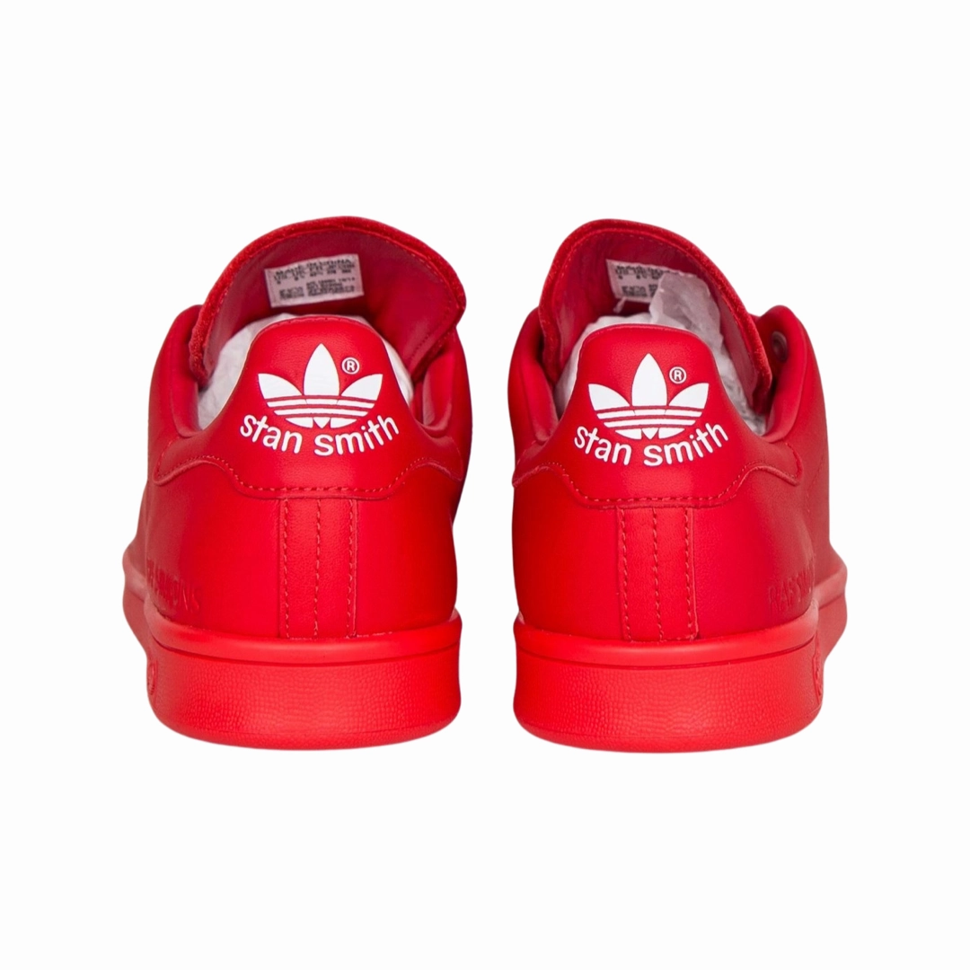 Raf Simmons Stan Smith Red Red Breathable Shoes