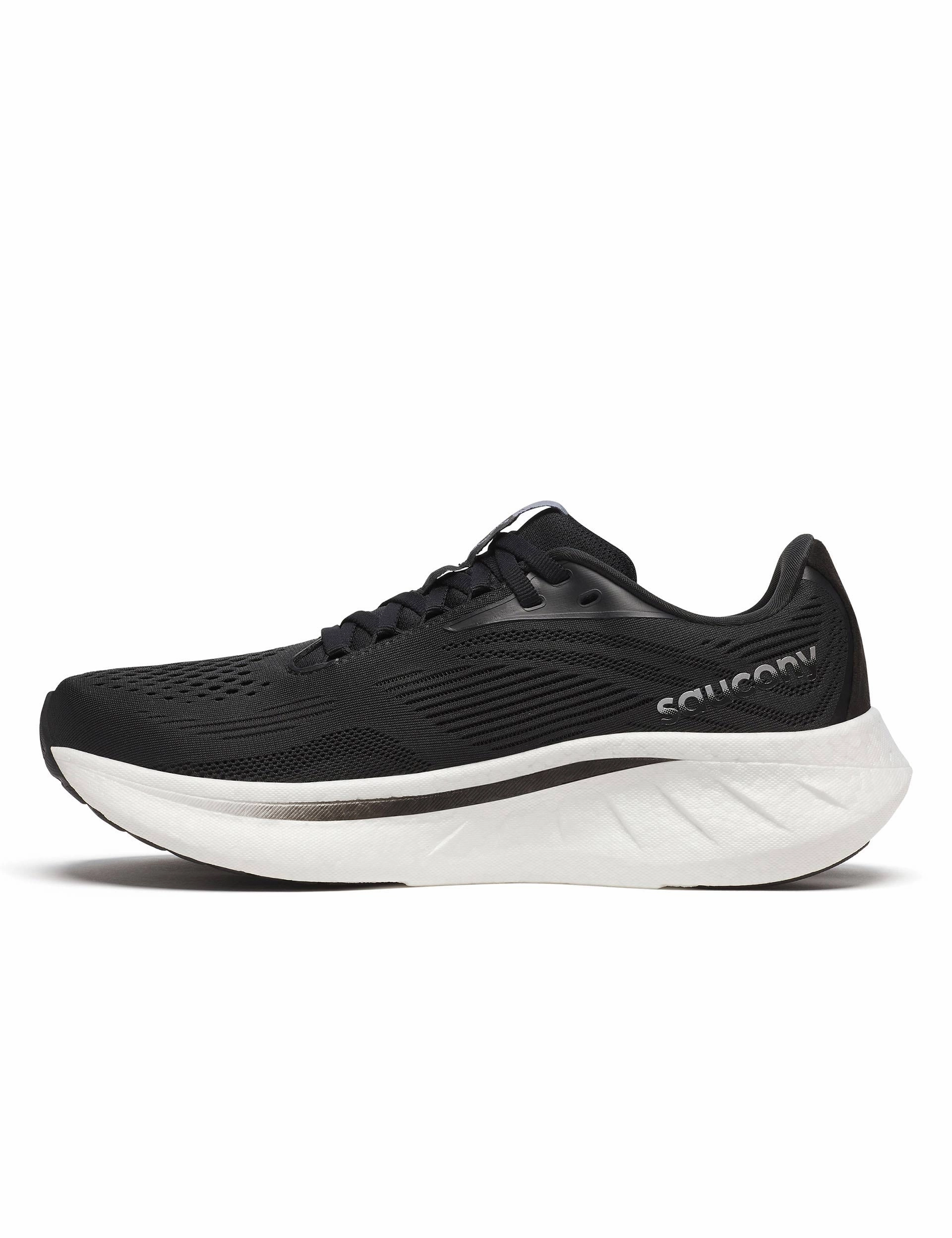 Ride 18 - Black/White Saucony versatile athletic footwear