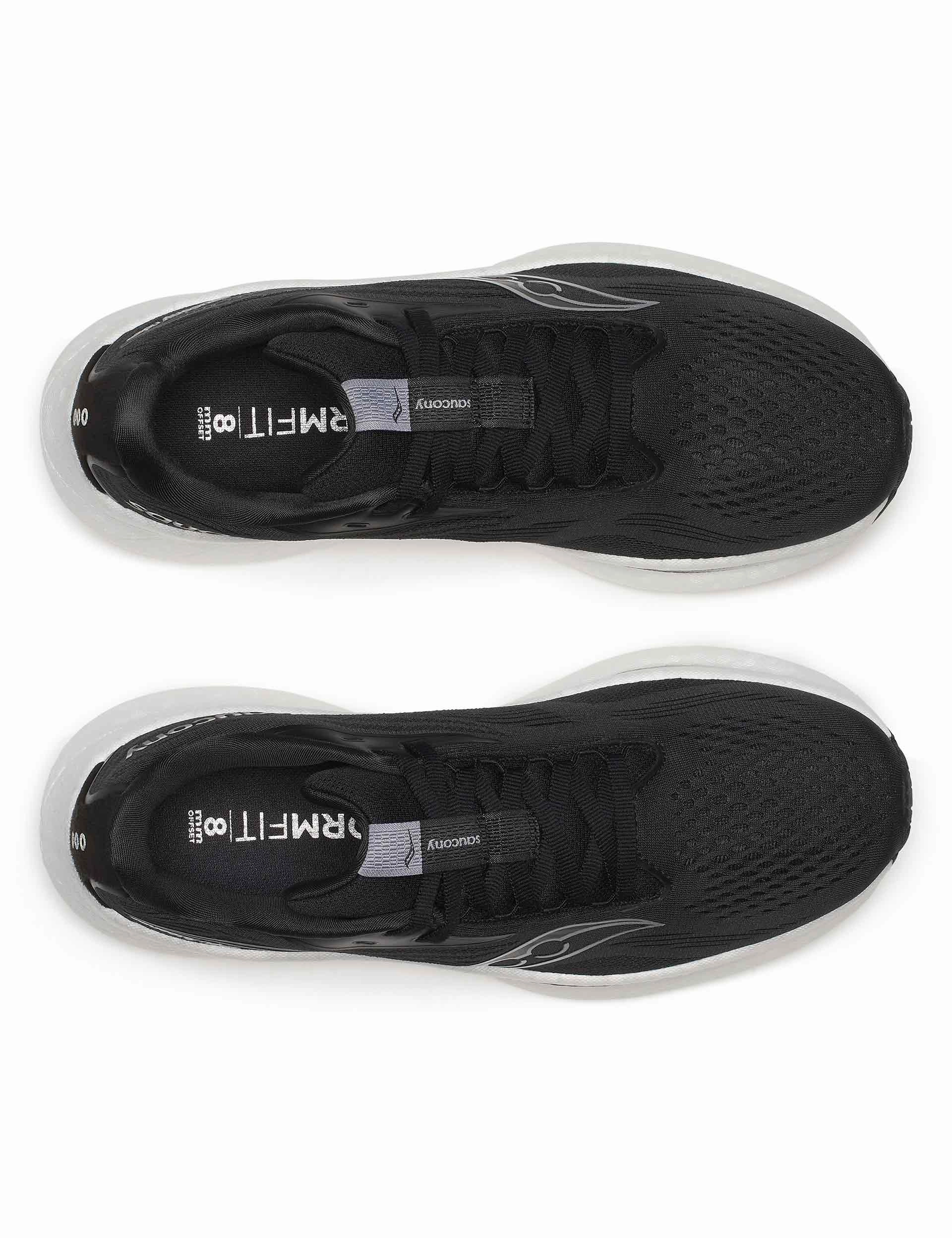 Ride 18 - Black/White Saucony versatile athletic footwear